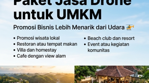 Paket Hemat Jasa Drone Gunungkidul untuk UMKM
