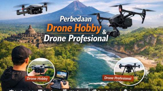 Perbedaan Drone Hobby dan Drone Profesional